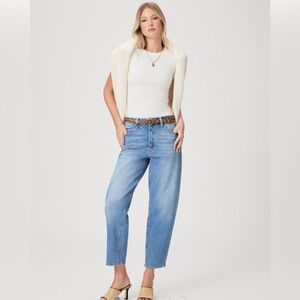 PAIGE - Alexis - NWOT High Waist Ankle Barrel size 27